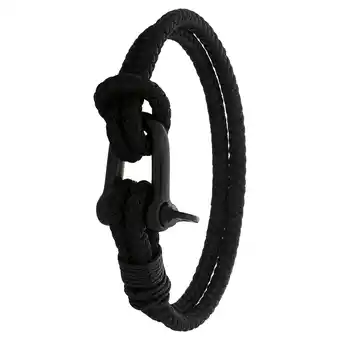 Douglas Lucardi Armband Stof zwart aanbieding