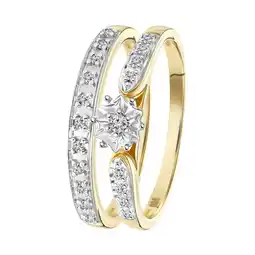 Douglas Lucardi Ring 14 Karaat Goud aanbieding