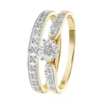 Douglas Lucardi Ring 14 Karaat Goud aanbieding