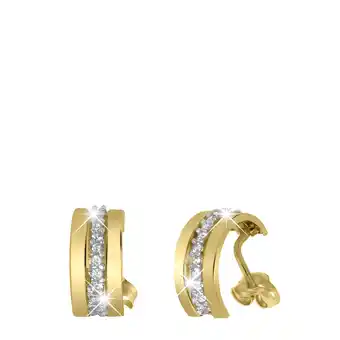 Douglas Lucardi Oorbellen 14 Karaat Goud - zilverkleurig-goudkleurig aanbieding