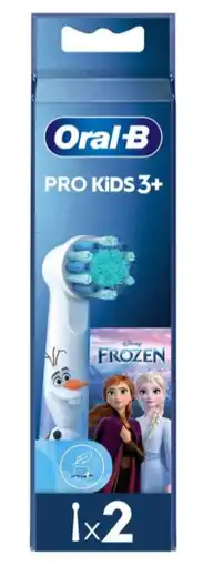 De Online Drogist Oral-B Oral B Pro Kids 3+ Frozen Opzetborstels 2ST aanbieding