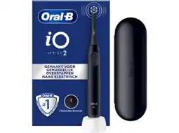 MediaMarkt Oral-b Io2 Zwart + Etui Elektrische Tandenborstel aanbieding
