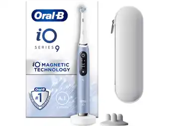 MediaMarkt Oral-b Elektrische Tandenborstel Io Metalic Blauw + Reisetui Elektrische Blauw aanbieding