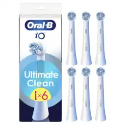 MediaMarkt Oral-b Refill Io Ultimate Clean Wit 6ct Oral-b Elektrische Tandenborstel Model Io aanbieding