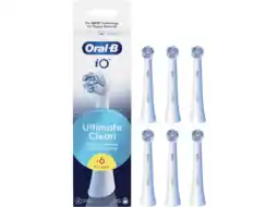 MediaMarkt Oral-b Refill Io Ultimate Clean Wit 6ct Oral-b Elektrische Tandenborstel Model Io aanbieding