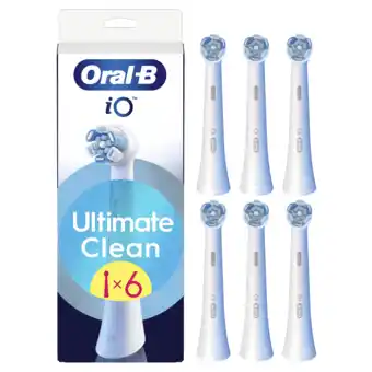 MediaMarkt Oral-b Refill Io Ultimate Clean Wit 6ct Oral-b Elektrische Tandenborstel Model Io aanbieding