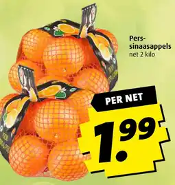Boni Perssinaasappels aanbieding