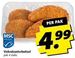 Boni Viskrokantschnitzel aanbieding