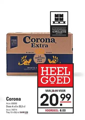 Sligro Corona aanbieding