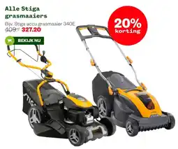 Welkoop Alle Stiga grasmaaiers aanbieding