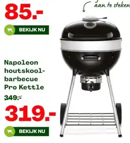 Welkoop Napoleon houtskoolbarbecue Pro Kettle aanbieding
