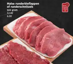 Poiesz Malse runderbieflappen of runderschnitzels aanbieding