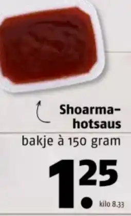 Poiesz Shoarmahotsaus aanbieding