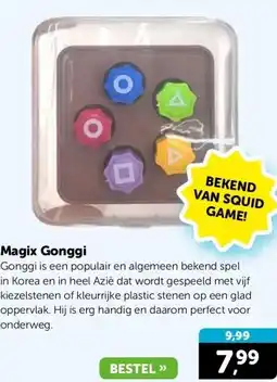 Boekenvoordeel Magix Gonggi aanbieding