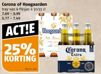 Poiesz Corona of Hoegaarden aanbieding