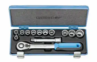 Conrad Gedore 2545829 2545829 Dopsleutelinzetstuk Metrisch 1/2 (12.5 mm) 13-delig aanbieding