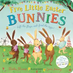 Amazon Five Little Easter Bunnies: A Lift-the-Flap Adventure aanbieding