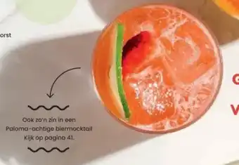 Albert Heijn Paloma achtige biermocktail aanbieding