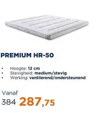 TotaalBED Topmatras Premium | HR-50 | 70x200 aanbieding