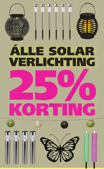 Ranzijn Álle solar verlichting aanbieding