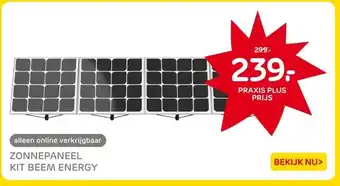 Praxis ZONNEPANEEL KIT BEEM ENERGY aanbieding