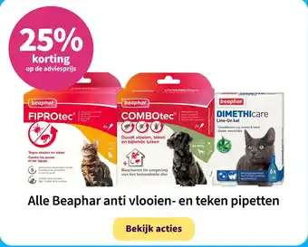 Plein.nl Alle Beaphar anti vlooien en teken pipetten aanbieding