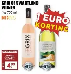 MCD Supermarkt GRIX OF SWARTLAND WIJNEN aanbieding