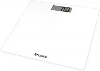 Bol.com Elektronische personenweegschaal - TERRAILLON - TSQUARE - Wit aanbieding