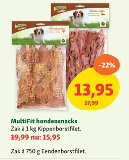 Maxi Zoo MultiFit hondensnacks aanbieding