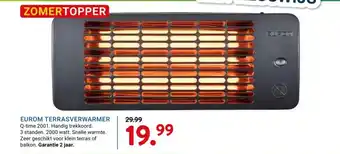 Kluswijs EUROM TERRASVERWARMER aanbieding