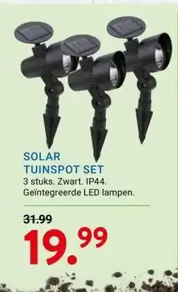 Kluswijs SOLAR TUINSPOT SET aanbieding