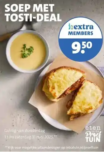Intratuin SOEP MET TOSTI-DEAL aanbieding
