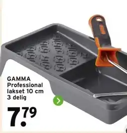 GAMMA GAMMA Professional lakset 10 cm 3 delig aanbieding