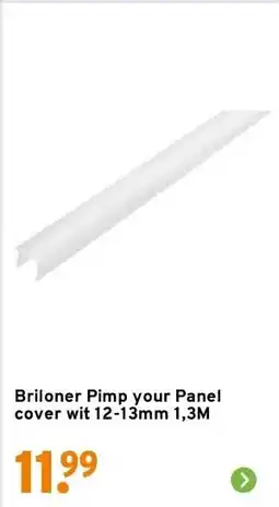 GAMMA Briloner Pimp your Panel cover wit 12-13mm 1,3M aanbieding