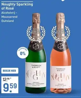 Gall & Gall Noughty Sparkling Rosé 75CL Mousserend aanbieding