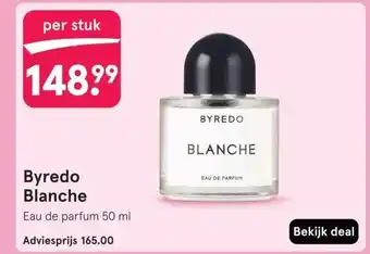 Etos Byredo Blanche Eau de parfum 50 ml aanbieding