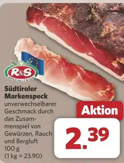 Combi Südtiroler Markenspeck aanbieding