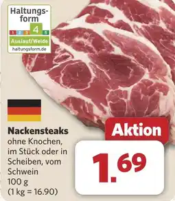 Combi Nackensteaks aanbieding