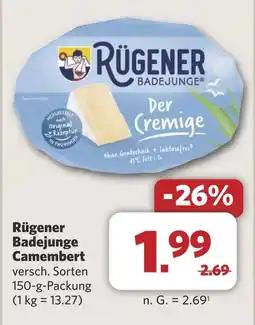 Combi Rügener Badejunge Camembert aanbieding