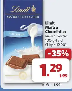 Combi Lindt Maître Chocolatier aanbieding