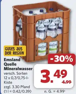 Combi Emsland Quelle Mineralwasser aanbieding