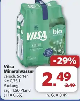 Combi Vilsa Mineralwasser aanbieding