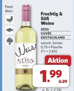 Combi Fruchtig & Süß Weine aanbieding