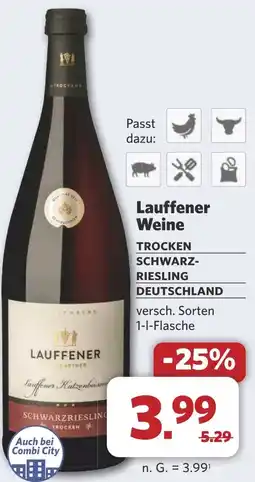 Combi Lauffener Weine aanbieding