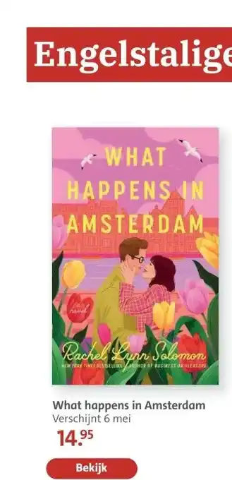 Bruna What happens in Amsterdam Verschijnt 6 mei aanbieding