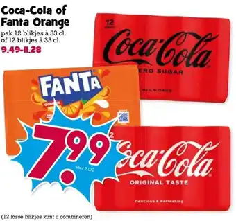 Boon`s Markt Coca-Cola of Fanta Orange aanbieding