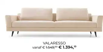 Baenks VALARESSO aanbieding