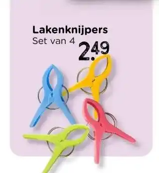 Xenos Lakenknijpers aanbieding
