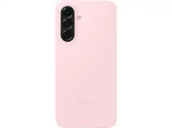 MediaMarkt Samsung A56 Silicone Telefoonhoesje Voor Samsung Pink aanbieding