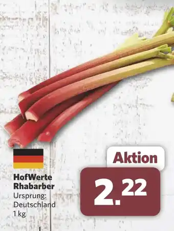 Combi HofWerte Rhabarber aanbieding
